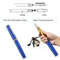 thumbnail image 1 of Fishing Fishing Rod and Reel Combos Telescopic Fishing Pole with Spinning Reel Combo Kit Fishing Line Lures Hooks Swivels   Set Fishing Accessories with Tackle Box, 1 of 7