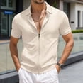 thumbnail image 2 of Men's Polo Shirts Classic Fit Short Sleeve Casual Solid Cotton Polo Shirt, 2 of 5