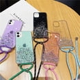 thumbnail image 2 of A 54 53 13 14 Luxury Glitter Strap Cord Necklace Lanyard Case For Samsung Galaxy A54 A53 A13 A14 A33 A34 A23 A52 A32 A12 5G 4G, 2 of 6