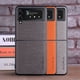 thumbnail image 2 of Funda de teléfono con textura textil para Samsung Galaxy Z Flip, 3 pliegues, 4, 5G, cuatro esquinas, Funda protectora a prueba de explosiones, 10 piezas qym unisex, 2 of 2