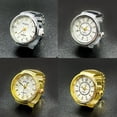 thumbnail image 3 of Tnobhg Ring Watches Men Women Elastic Finger Watches Clear Round Dial Quartz Ring Watches for Valentine's Day, 3 of 7