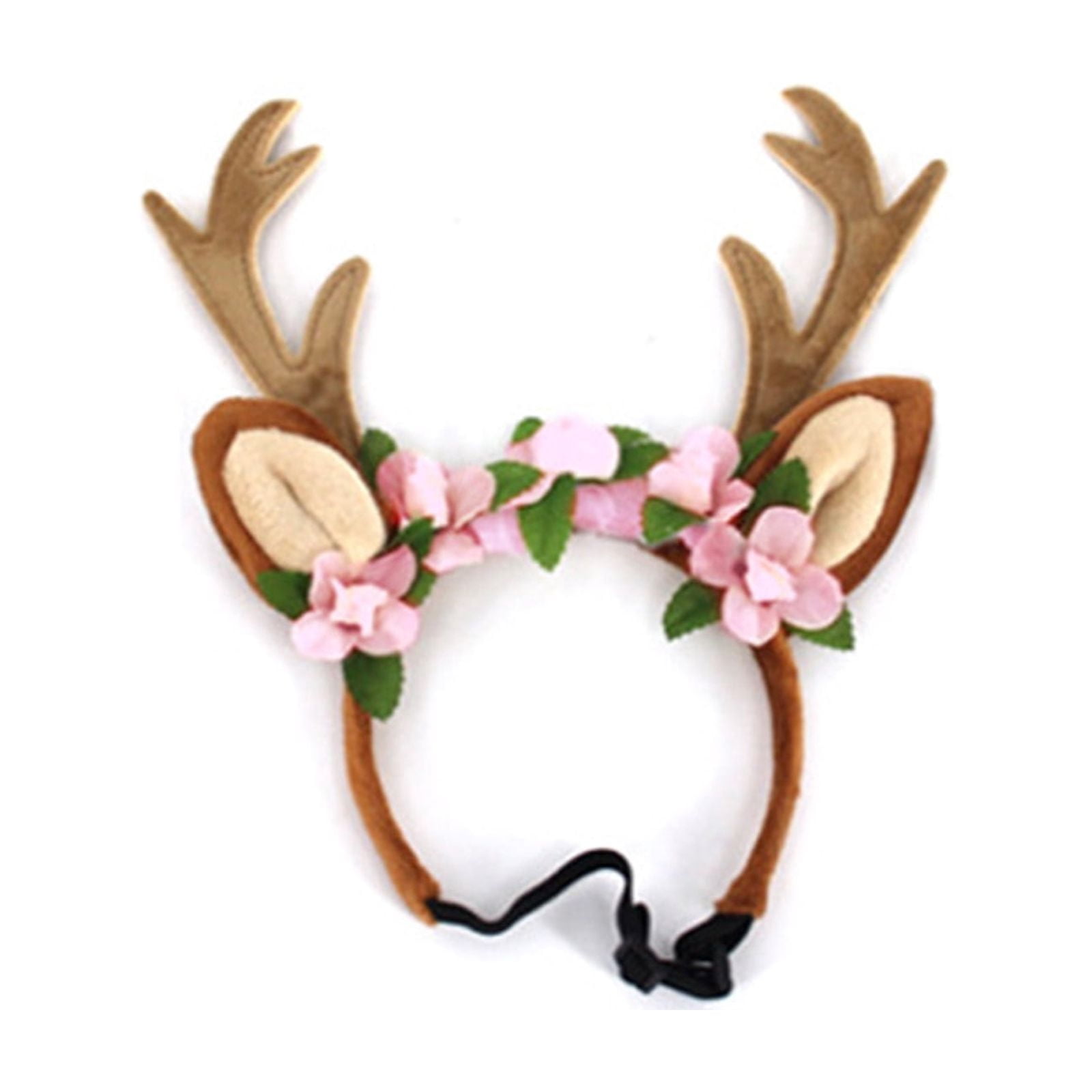 Halloween Pet Reindeer Headband Cute Antler Headband for Dogs Dress up Supplies Lovely Carnivals Winter Hairband