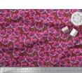 thumbnail image 3 of Soimoi polyester Crepe Fabric Artistic Floral Printed Fabric 1 Yard 42 Inch Wide, 3 of 3