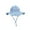 Blue, variant on Besolor Toddler Baby Sun Hat Cute Printed Sun Protection Adjustable Bucket Hats for Boys Girls Infant Wide Brim Beach Hat