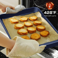 thumbnail image 7 of 8-Piece Nonstick Oven Bakeware Set in Diamond Blue – Ceramic-Coated Carbon Steel Cookie Sheets, Muffin Pan, Roasting Pan, Pie Pans, Square Pan, and Loaf Pan, 7 of 7