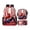 B, variant on 3Pcs Hero Spider Web Print Backpack Set Superhero Large Capacity Student Bookbag with Insulated Lunch Box and Stationery Pouch for High School Travel Rucksack