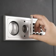 Paragon Lock & Safe 7725 Superior Wall Safe, Electronic and Key Lock Wall Safe for Jewelry Security