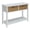 White, variant on Bowery Hill Console Table in Teal