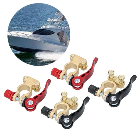 LYUMO Battery Terminal,2 Sets Battery Terminal 2 Way Car Connector ...