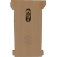 thumbnail image 4 of Ekena Millwork 4 1/4"W x 4 1/4"D x 7"H Fluted Corbel, Red Oak, 4 of 4