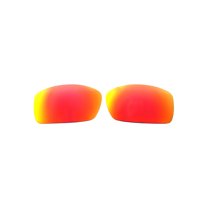 Walleva Fire Red Polarized Replacement Lenses for Spy Optic Konvoy Sunglasses