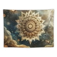 thumbnail image 5 of GOSMITH  Mandala Tapestry King Size, Dreamy Astronomy Blooming Lotus Flower with Outer Space Details Boho, Wall Hanging Bedspread Bed Cover Wall Decor Painting, 5 of 6