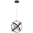 thumbnail image 7 of Modern LED Pendant Light, Contemporary Dimmable Chandeliers, Adjustable Circle 3 Rings Ceiling light, Creative 3000K Pendant Light Fixtures for Dining Room Bedroom Kitchen Island Hall, 7 of 7