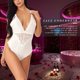 thumbnail image 5 of Mono sexy mono de cosplay suave mono de tela con pantalla de encaje para mujeres adultas, blanco, XXL Inevent XX000036-55, 5 of 7