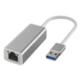 thumbnail image 1 of Adaptador LAN Con Cable Ethernet Tipo C A RJ45 10/100/1000 Mbps (USB Plateado 100 M), 1 of 8