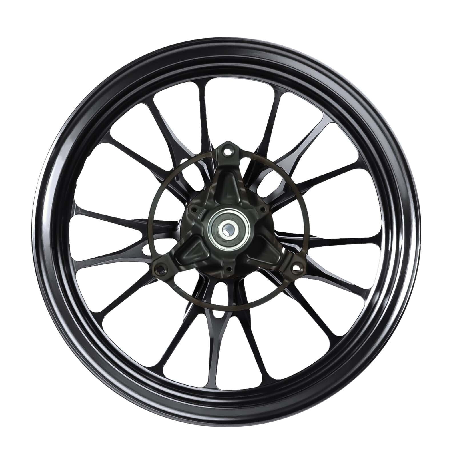 Forged Aluminum Alloy Rims Wheels for Yamaha Zuma 125 2022 - 2024 - Black Color