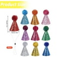 thumbnail image 2 of And Caps Happy Cat Decorative Head Hats Colorful Puppy With Photo Hat Props Pompom For Adorable Pet Dog Dogs, 2 of 6