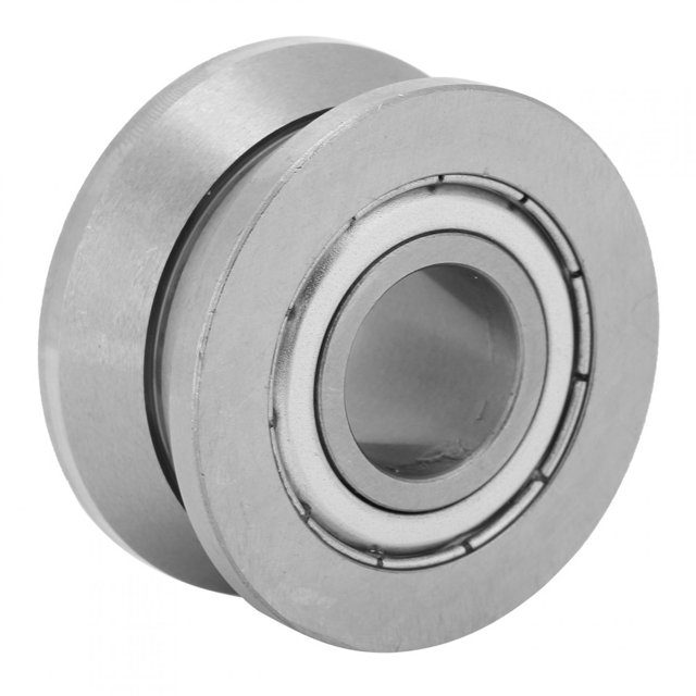 V Groove Bearing, Lightweight Guide Bearing, 41mm Outer Diameter For Cylindrical Guides Textile Machinery 120 Degree V-Rails Heavy Duty Equipment