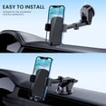 thumbnail image 2 of Soporte de teléfono de coche GUWEZ para iPhone Smartphone Universal, 2 of 4