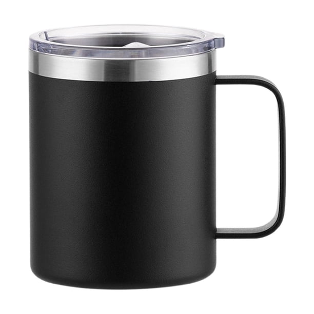 Taza de moda con gran capacidad, taza térmica para coche fabricada en aleación de aluminio, diseño a prueba de fugas para llevar, para cambios de temperatura, ¡disfruta de una vida hermosa!