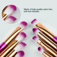 thumbnail image 3 of Makeup Brushes, 20 Pack Professional Makeup Brushes, Foundation Powder Concealer Blush Highlighter Eye Shadow Brush Kit, 3 of 5