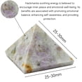 thumbnail image 3 of Hackmanite Crystal Pyramid 1" Inch, 3 of 5