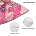 thumbnail image 3 of Hello Kitty Pillow Cover, Square Throw Pillow Cases For Couch Sofa Bed Living Room,Home Decorative, 24"X24", 3 of 9