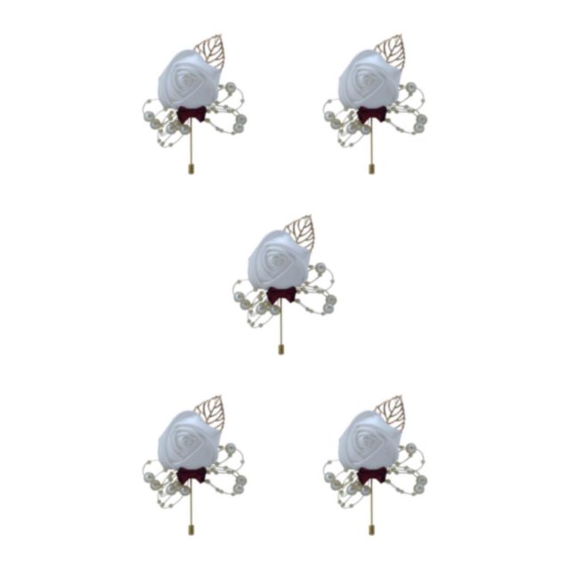 Destyer Broche Chic et Élégante avec Pièce Exquise Broche Fleur Moderne Minimaliste Benbai 5Set