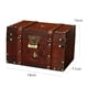 thumbnail image 5 of Qarigey Caja de joyería Vintage Estuche de almacenamiento Vanity Dressers Organizador Accesorios L Ropa, zapatos y accesorios Miscelánea S Qarigey HA2092-01B, 5 of 6