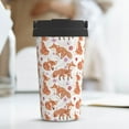 thumbnail image 6 of Honeii Beautiful Fox1 Print Travel Coffee Mug Insulated Coffee Cup with Leakproof Lid, Coffee Tumbler, Reusable Coffee Cups with Seal Lid, 6 of 8