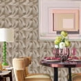 thumbnail image 2 of Dundee Deco Peel and Stick Self Adhesive Removable Wallpaper - Beige Triangular Shaped, 18 ft x 24 in, 2 of 3
