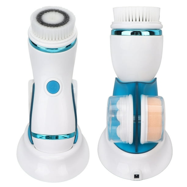 Cepillo facial eléctrico Cepillo de limpieza facial Cepillo de limpieza facial Juego de cepillos de limpieza con 4 cabezales de cepillo Dispositivo de limpieza de poros de ANGGREK Otros