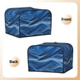 thumbnail image 3 of Fotbe Sparkling With Blue for Four Slice Toaster Cover, Fingerprint Protector, Super Soft Appliance Cover And Dust Cover,Bread Dust Cover & Fingerprint Protection, 3 of 7
