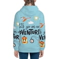 thumbnail image 6 of Sikiie Let's Go on an Adventure Zip Up Hoodie Teenage, hoodies for Teenage, Zipper Sweatshirt Jacket for Daily, Traveling-Medium, 6 of 6