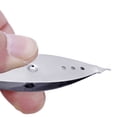 thumbnail image 2 of CIMAXIC Knitting Tool Bobbin Shuttle Tool Sewing Accessories Bottom Wire Core Shuttle Metal Long Bobbin (Silver),2.85"X0.87"X0.35", 2 of 4