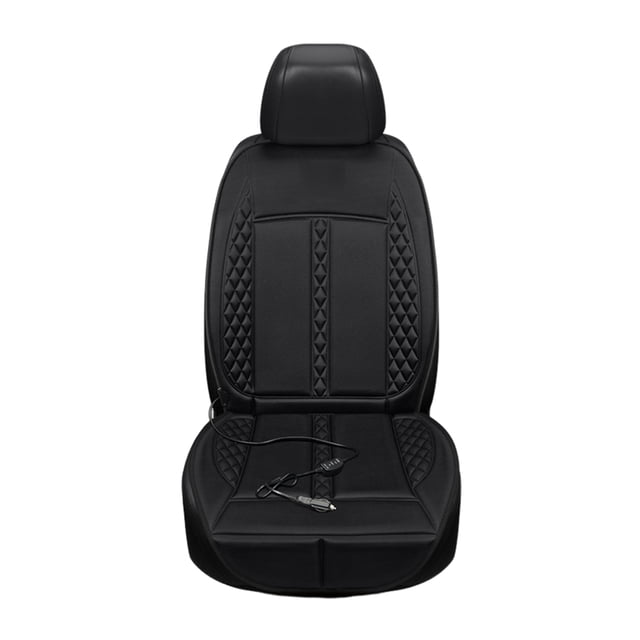 maskred Winter Plush Seat Cushion With Fast Heating Technology Saying Goodbye To Local Heating Cloth Single Seater Black
