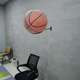 thumbnail image 2 of 3pcs Motorcycle Helmet Holder Hanger Rack Wall Mounted Hook Basketball Bracket, 2 of 5