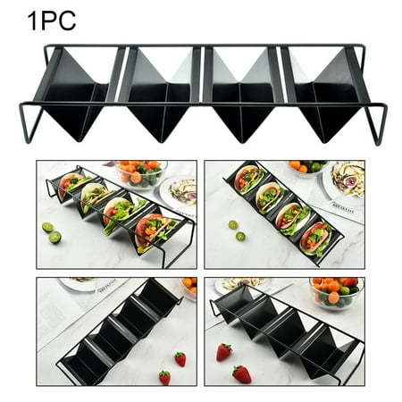 

Pie Stable Iron Home Storage Rack Easy Clean Kitchen Tool Diaplay Restaurant Multifunction 4 Compart