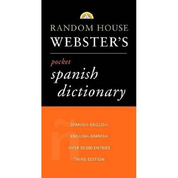 Pre-Owned Diccionario español/inglés - inglés/español: Random House Webster's Pocket Spanish (Paperback) 037570566X 9780375705663