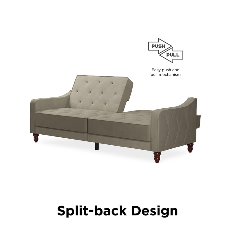 Novogratz Vintage Tufted Sofa Sleeper Ii Assembly Instructions ...