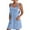 Light blue, variant on Baberdicy Maxi Dress for Women, Women Soild Pinafore Square Apron Garden Work Pinafore Dress Suspender Dress Lady Long Dress Army Green, Size:S-4Xl