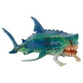 thumbnail image 2 of Figuras de tiburón,figuras de modelo tiburón juguete de baño marino de plástico juguetes león de peluche, ballena, 2 of 9