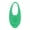Green, variant on Suodoka Pet Safety LED Light Pendants Dog Collar Silicone Clip-on Light for Night Walking Green, Waterproof and Reflective for Dogs Cats, 5.51 inches / 14 cm, Built-in 240mAh Battery