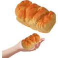 thumbnail image 5 of Squishy Toys Squishies Squishy Fidget Toys Bread Artificial Bread Croissant French Bread Butter Bread Soft Slow Rising Stress Relief Squishy Pretend Play Kitchen Prop Sensory Toy, 5 of 5
