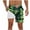 Green, variant on lcziwo Swim Trunks for Men Hawaiian Beach Shorts Pockets Drawstring Elastic Waist Loose Surfing Shorts Rash Guard Beach Shorts Green L