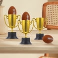 thumbnail image 1 of unbranded 2Jgo Trofeos Para Competencias Deportivas De Material ABS Con Base Amplia Para Personalizar, 1 of 8