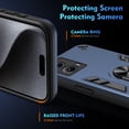 thumbnail image 5 of Fashion Case with Holder Stander Kickstand Drop Resistant Shockproof Case For Motorola Edge 2024 For Moto Edge 2024, 5 of 7
