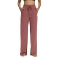 thumbnail image 4 of Womens Yoga Sweatpants Wide Leg High waist Lounge Pajamas Pants Workout Loose Pants with Pockets, 4 of 19