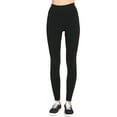 thumbnail image 1 of LAVRA Leggings Longueur Complète Taille Régulière pour Femmes-Noir, 1 of 1