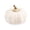 White, variant on KPIMOR Halloween Pumpkin Decorations,White Ceramic Pumpkin Decor with Gold Stem, Modern Fall Harvest Table Centerpiece for Home, Office, and Party Display
